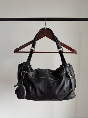 Furla Leather Shoulder Bag Black